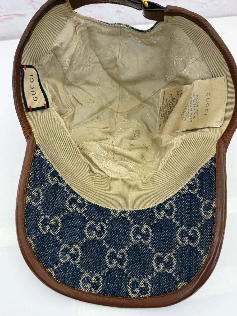 Gucci authentic denim